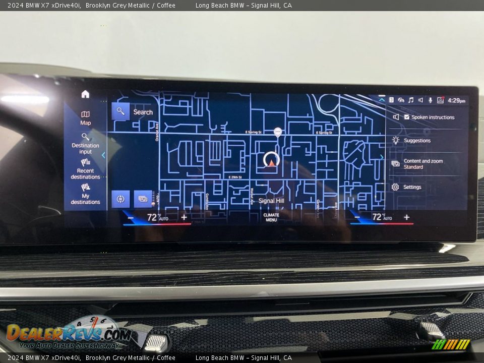 Navigation of 2024 BMW X7 xDrive40i Photo #19