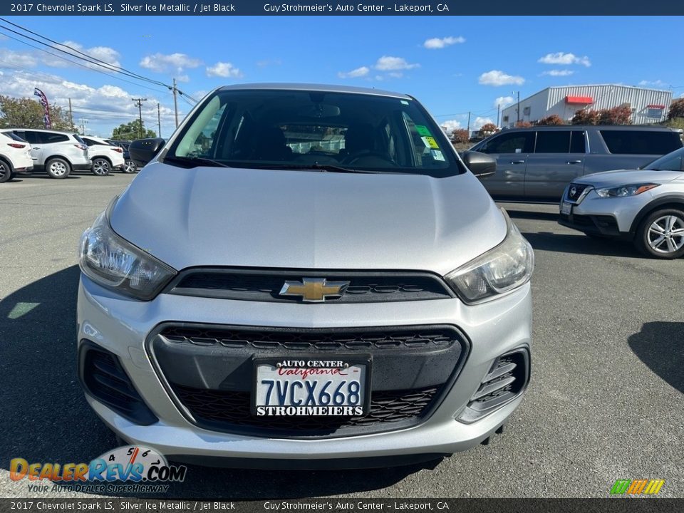 2017 Chevrolet Spark LS Silver Ice Metallic / Jet Black Photo #2