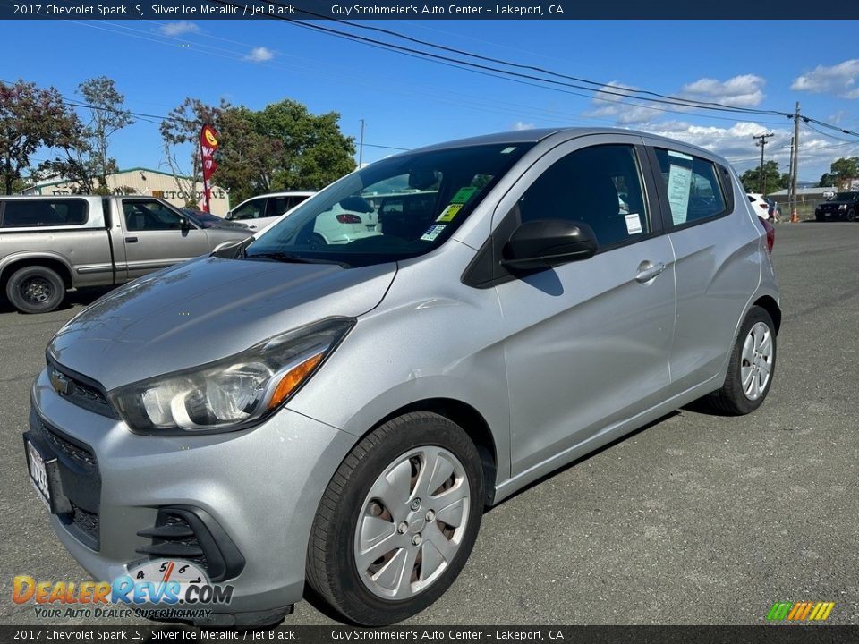 2017 Chevrolet Spark LS Silver Ice Metallic / Jet Black Photo #3