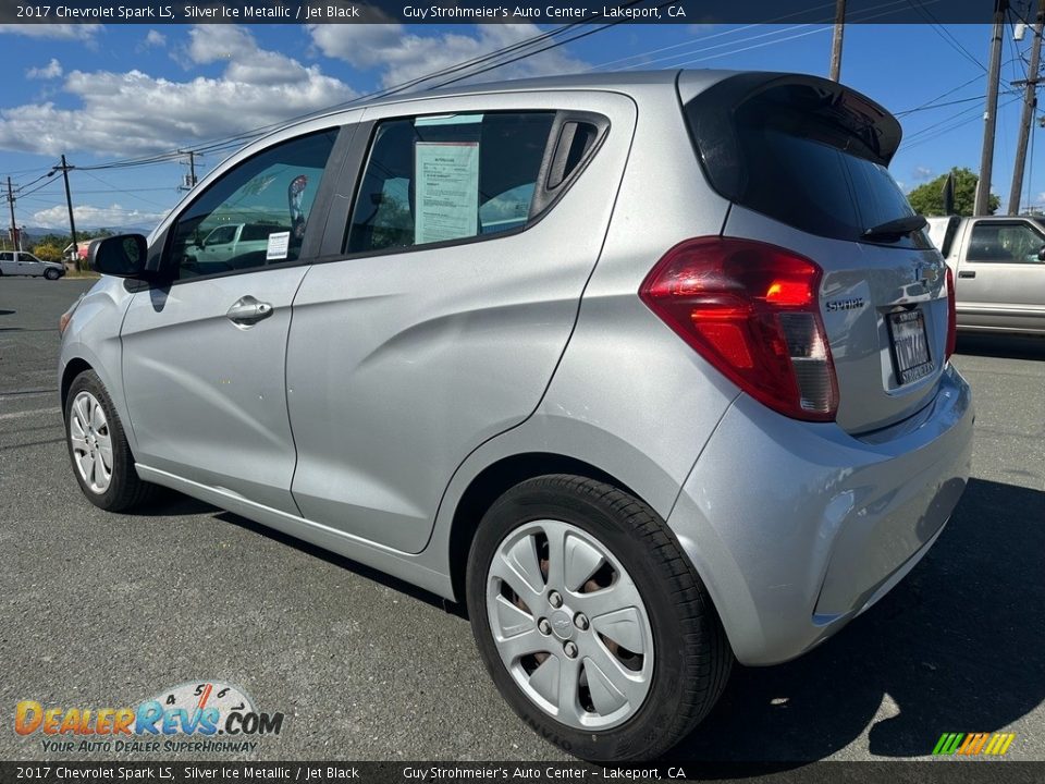 2017 Chevrolet Spark LS Silver Ice Metallic / Jet Black Photo #4