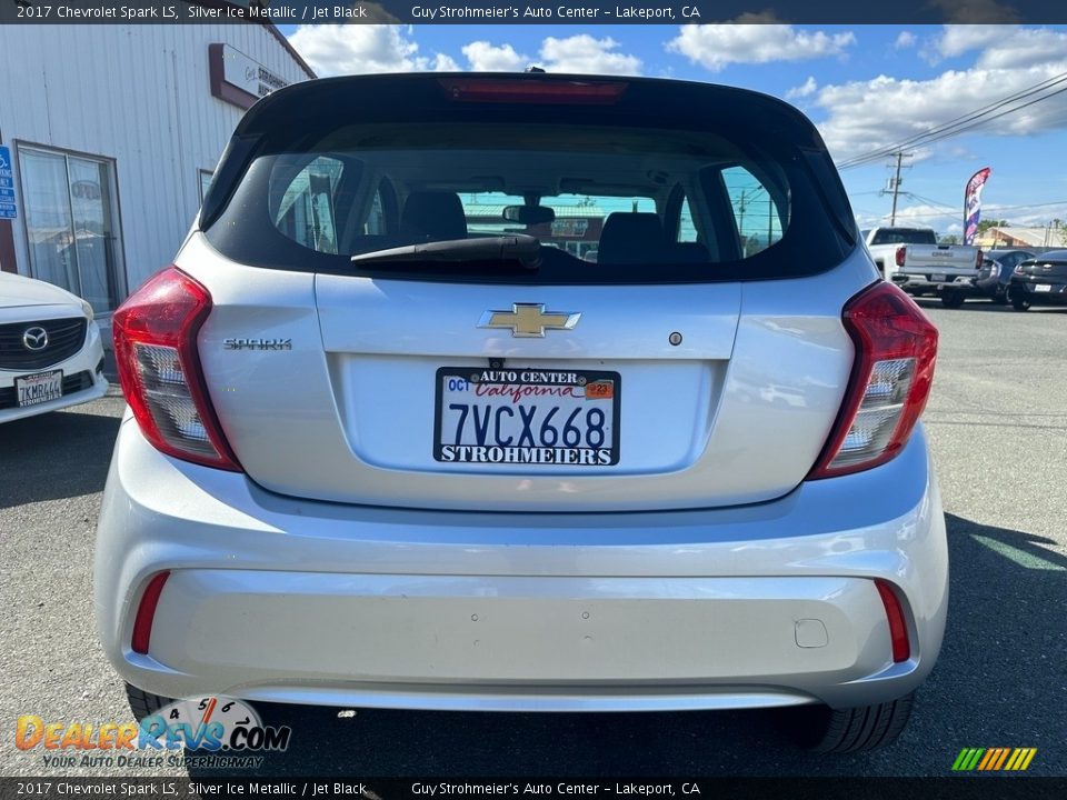 2017 Chevrolet Spark LS Silver Ice Metallic / Jet Black Photo #5