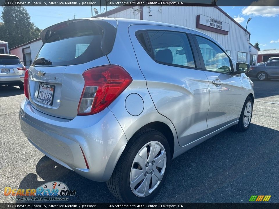 2017 Chevrolet Spark LS Silver Ice Metallic / Jet Black Photo #6