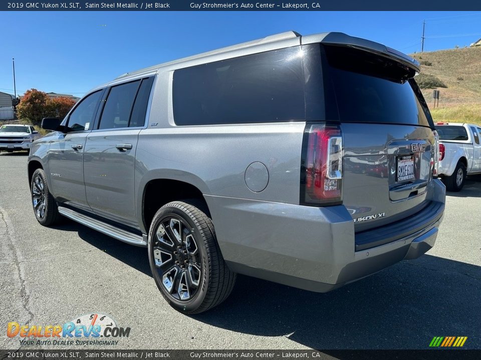 2019 GMC Yukon XL SLT Satin Steel Metallic / Jet Black Photo #4