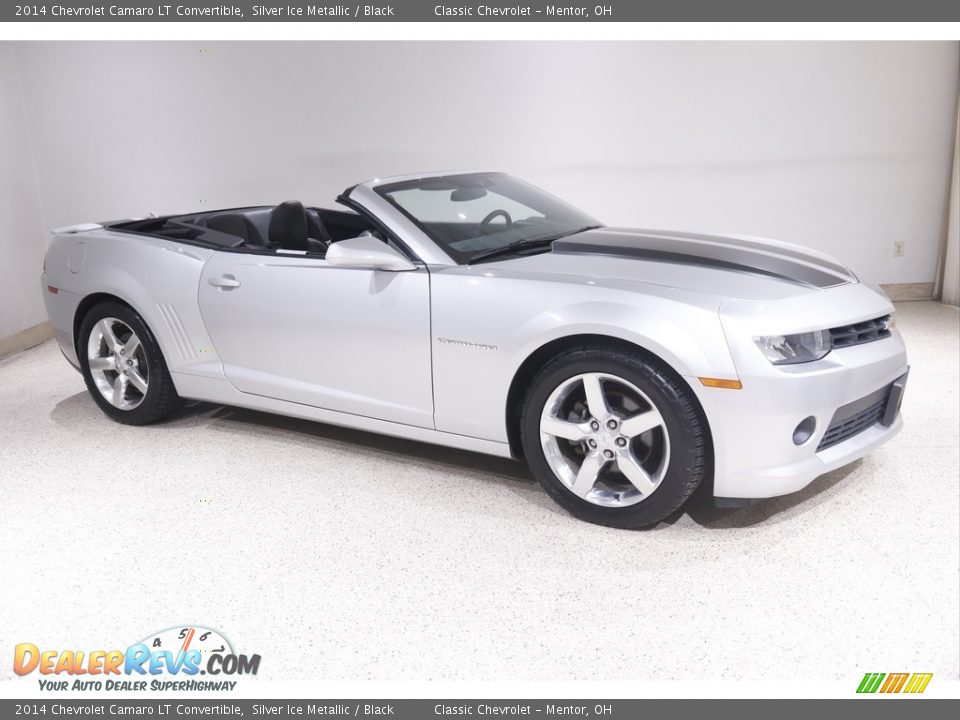 2014 Chevrolet Camaro LT Convertible Silver Ice Metallic / Black Photo #1