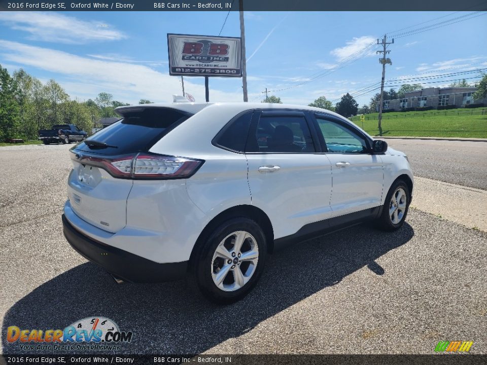 2016 Ford Edge SE Oxford White / Ebony Photo #1