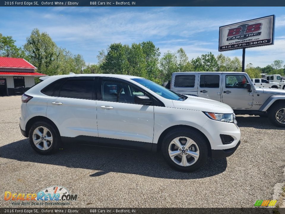 2016 Ford Edge SE Oxford White / Ebony Photo #2