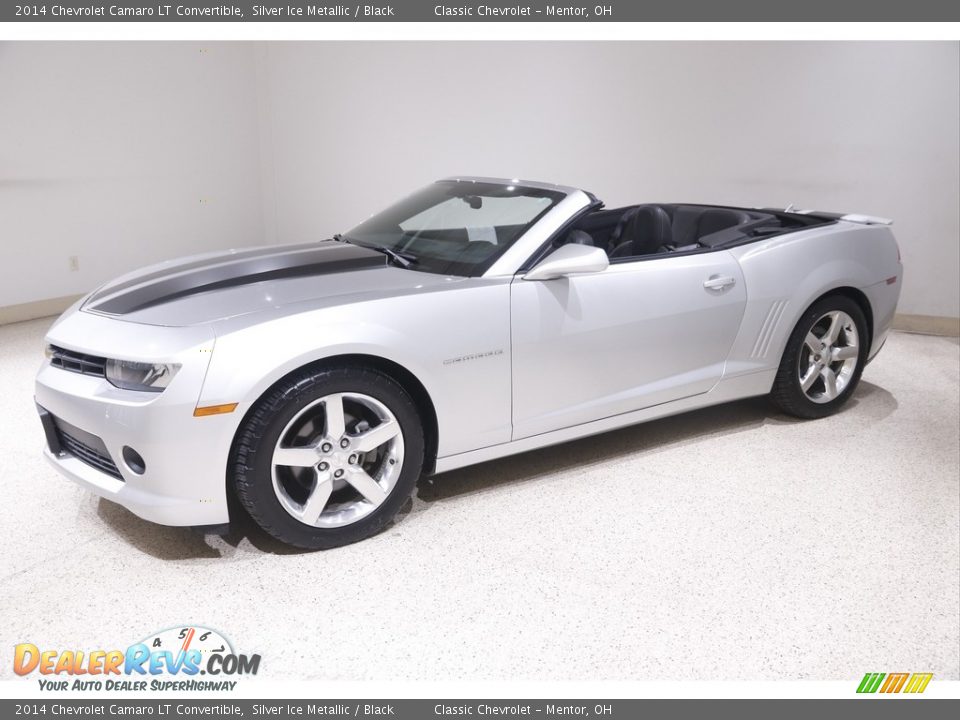 2014 Chevrolet Camaro LT Convertible Silver Ice Metallic / Black Photo #3