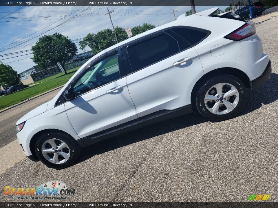 2016 Ford Edge SE Oxford White / Ebony Photo #3