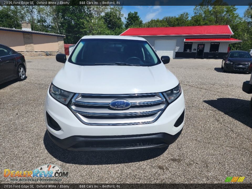 2016 Ford Edge SE Oxford White / Ebony Photo #5