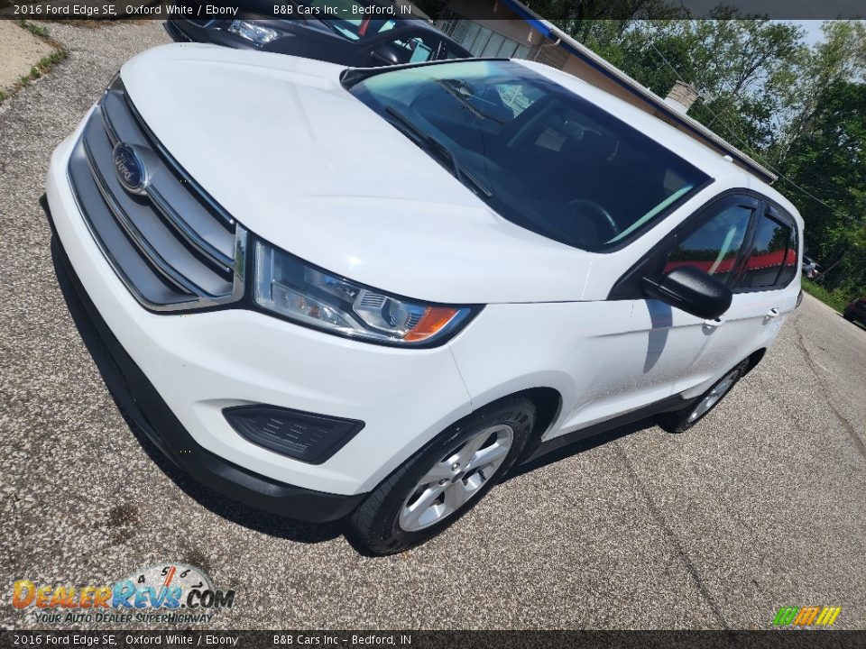 2016 Ford Edge SE Oxford White / Ebony Photo #6