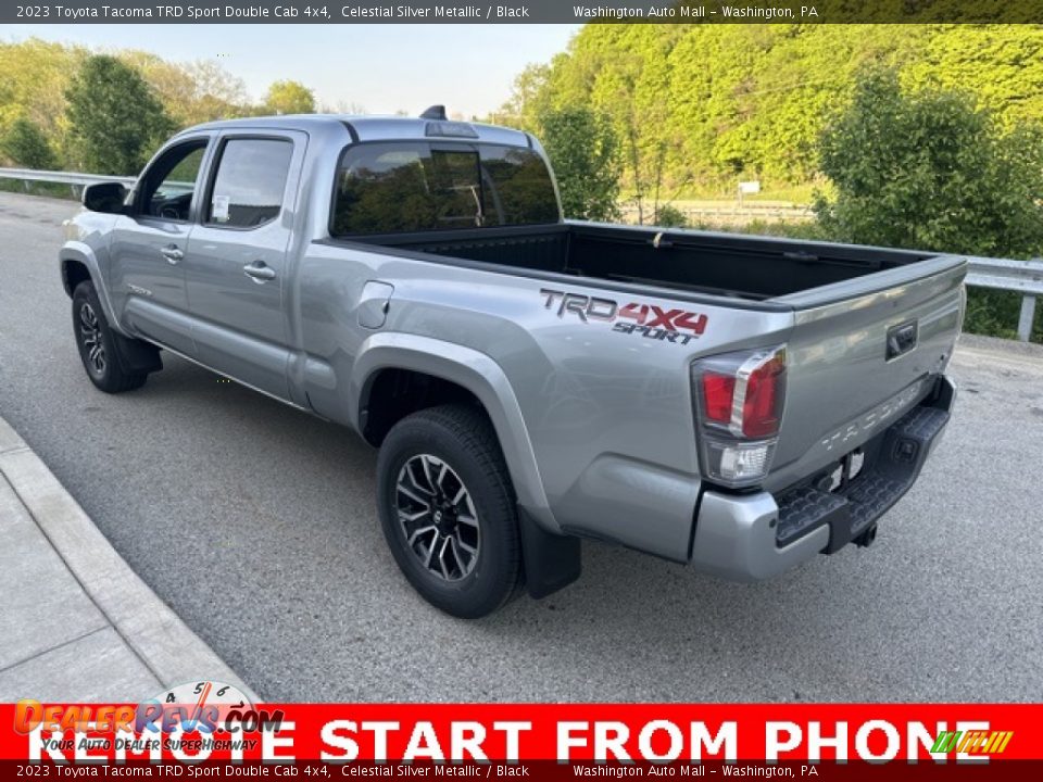 2023 Toyota Tacoma TRD Sport Double Cab 4x4 Celestial Silver Metallic / Black Photo #2