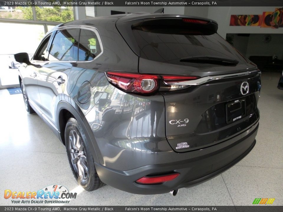 2023 Mazda CX-9 Touring AWD Machine Gray Metallic / Black Photo #5