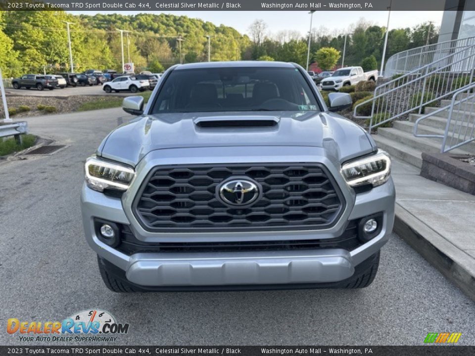 2023 Toyota Tacoma TRD Sport Double Cab 4x4 Celestial Silver Metallic / Black Photo #6