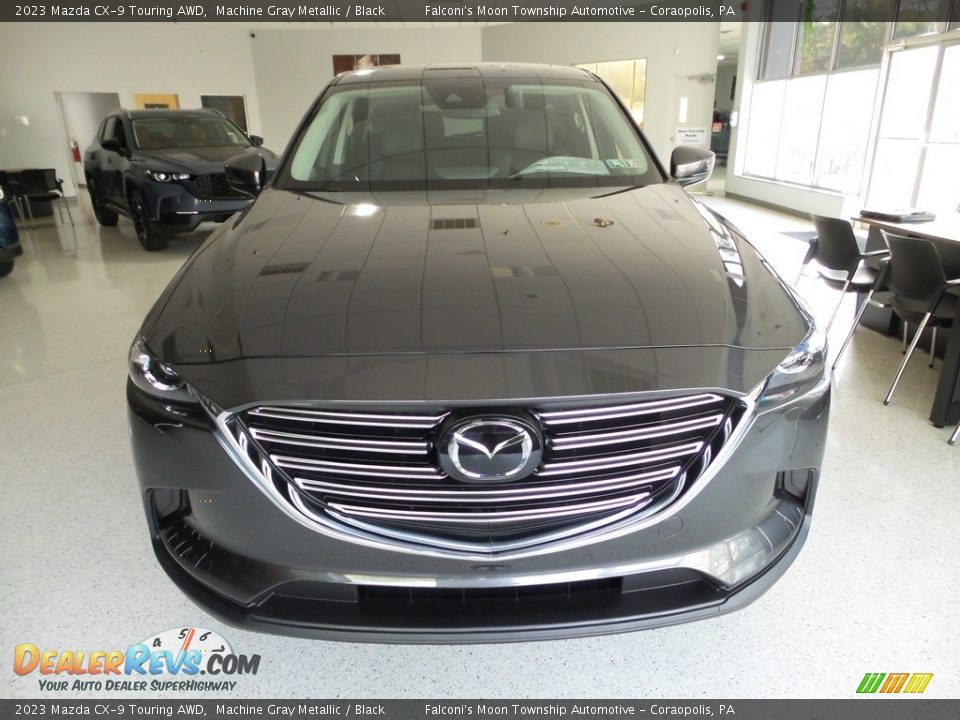 2023 Mazda CX-9 Touring AWD Machine Gray Metallic / Black Photo #7