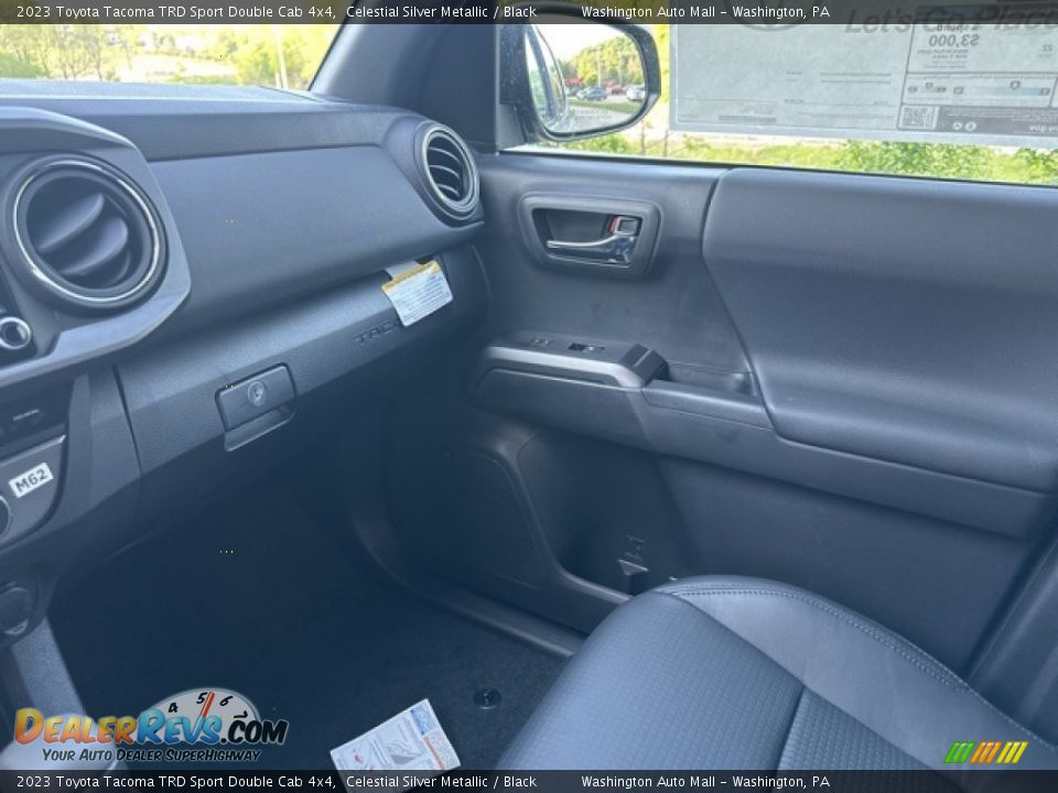 2023 Toyota Tacoma TRD Sport Double Cab 4x4 Celestial Silver Metallic / Black Photo #11