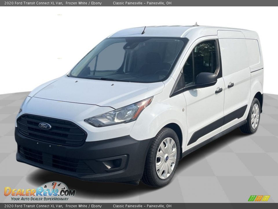 2020 Ford Transit Connect XL Van Frozen White / Ebony Photo #1