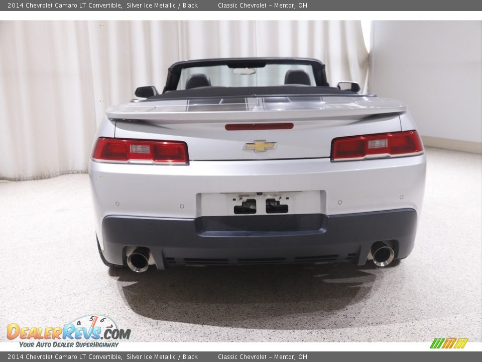 2014 Chevrolet Camaro LT Convertible Silver Ice Metallic / Black Photo #18