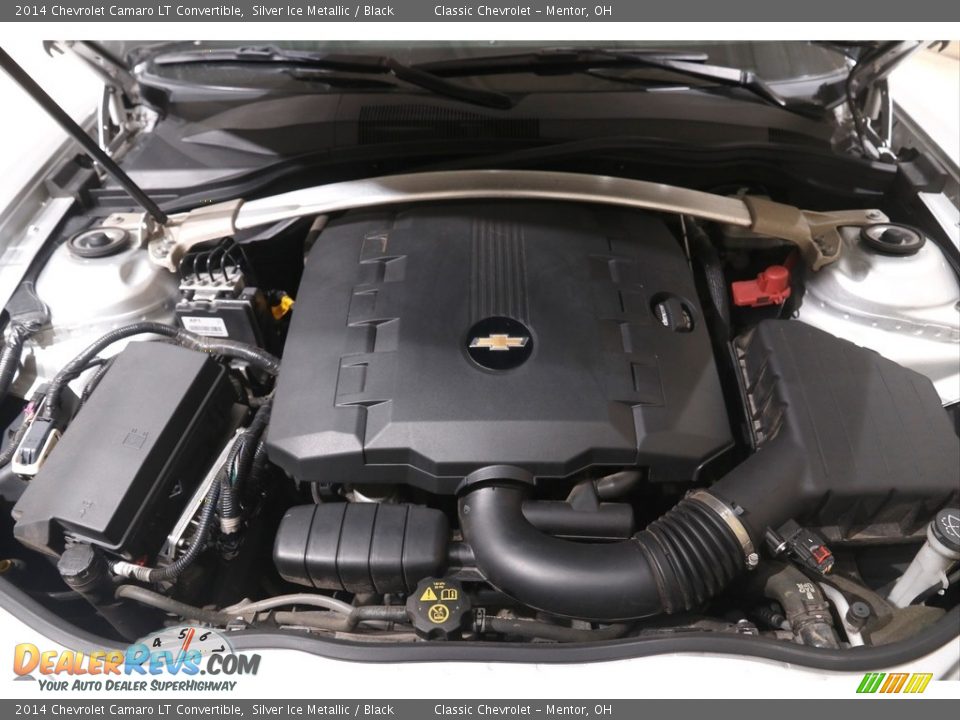 2014 Chevrolet Camaro LT Convertible Silver Ice Metallic / Black Photo #19
