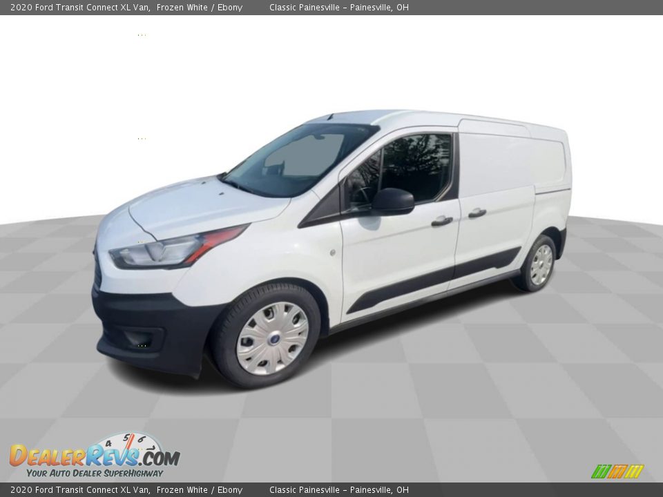 2020 Ford Transit Connect XL Van Frozen White / Ebony Photo #4