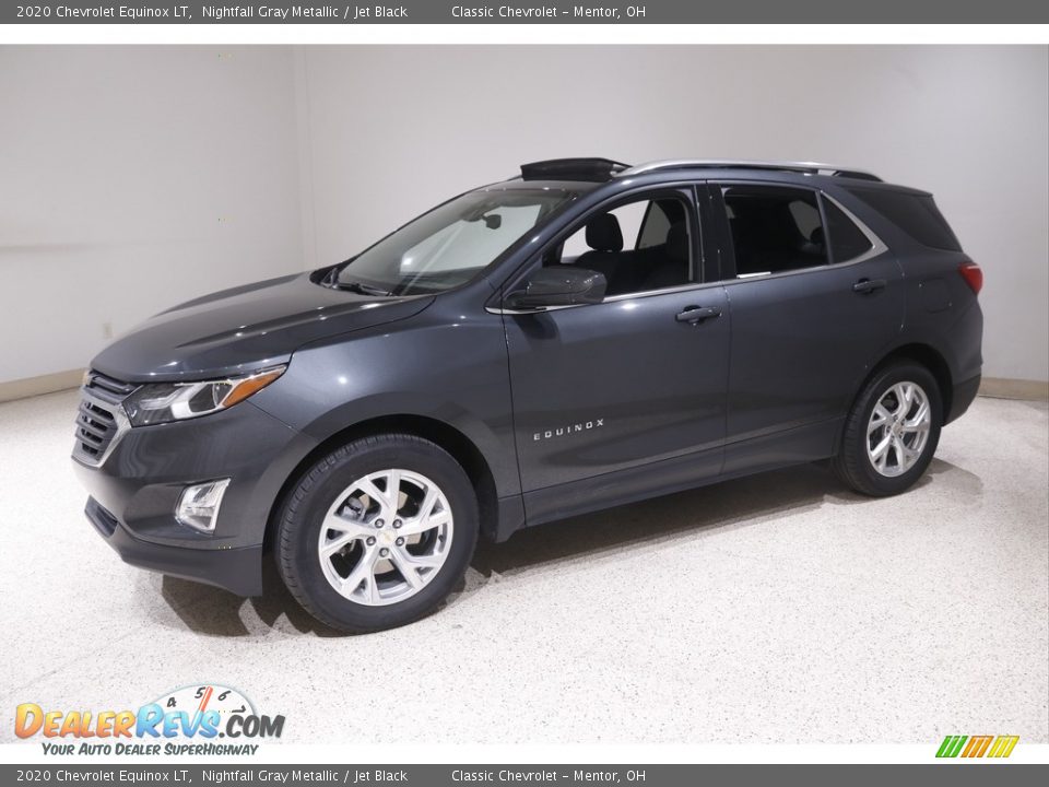 2020 Chevrolet Equinox LT Nightfall Gray Metallic / Jet Black Photo #3