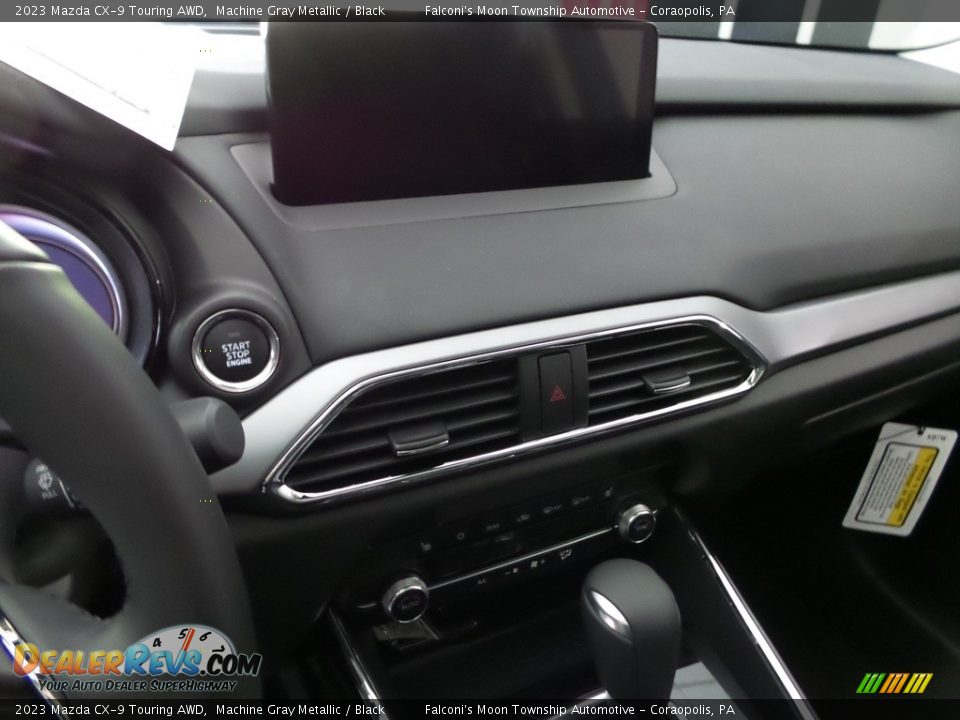 2023 Mazda CX-9 Touring AWD Machine Gray Metallic / Black Photo #17