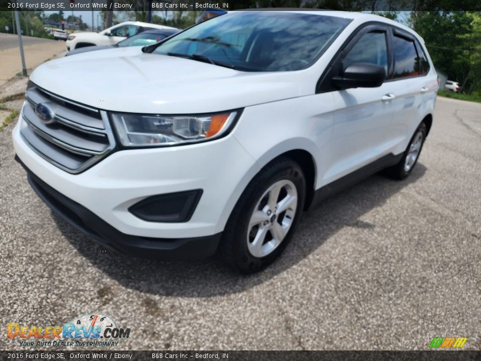 2016 Ford Edge SE Oxford White / Ebony Photo #22