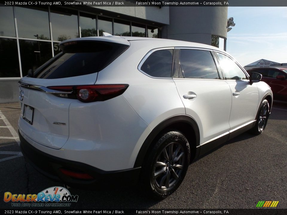 2023 Mazda CX-9 Touring AWD Snowflake White Pearl Mica / Black Photo #2