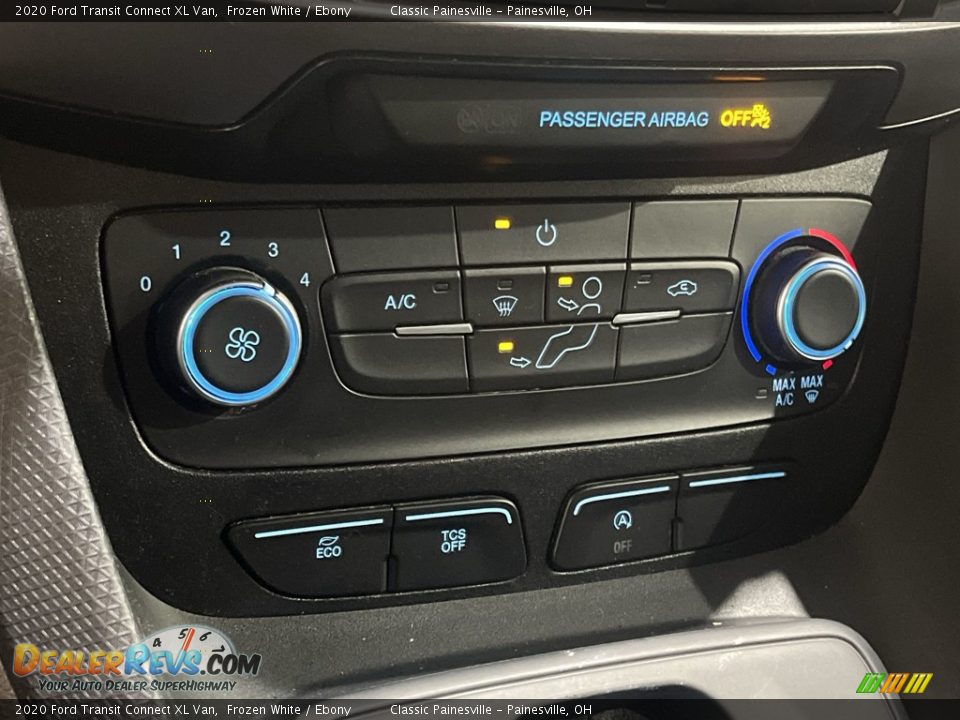 2020 Ford Transit Connect XL Van Frozen White / Ebony Photo #16