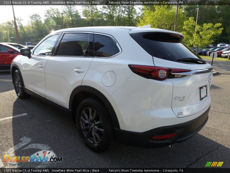 2023 Mazda CX-9 Touring AWD Snowflake White Pearl Mica / Black Photo #5