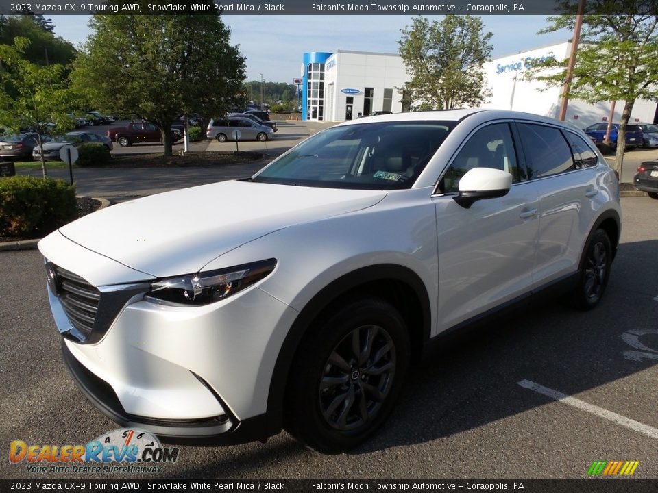 2023 Mazda CX-9 Touring AWD Snowflake White Pearl Mica / Black Photo #7