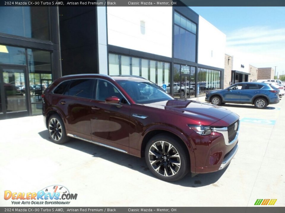 Artisan Red Premium 2024 Mazda CX-90 Turbo S AWD Photo #1