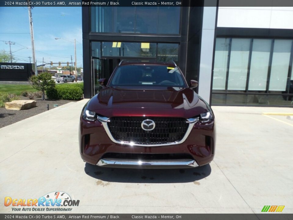 2024 Mazda CX-90 Turbo S AWD Artisan Red Premium / Black Photo #2