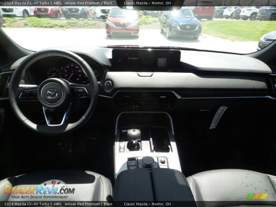 2024 Mazda CX-90 Turbo S AWD Artisan Red Premium / Black Photo #3