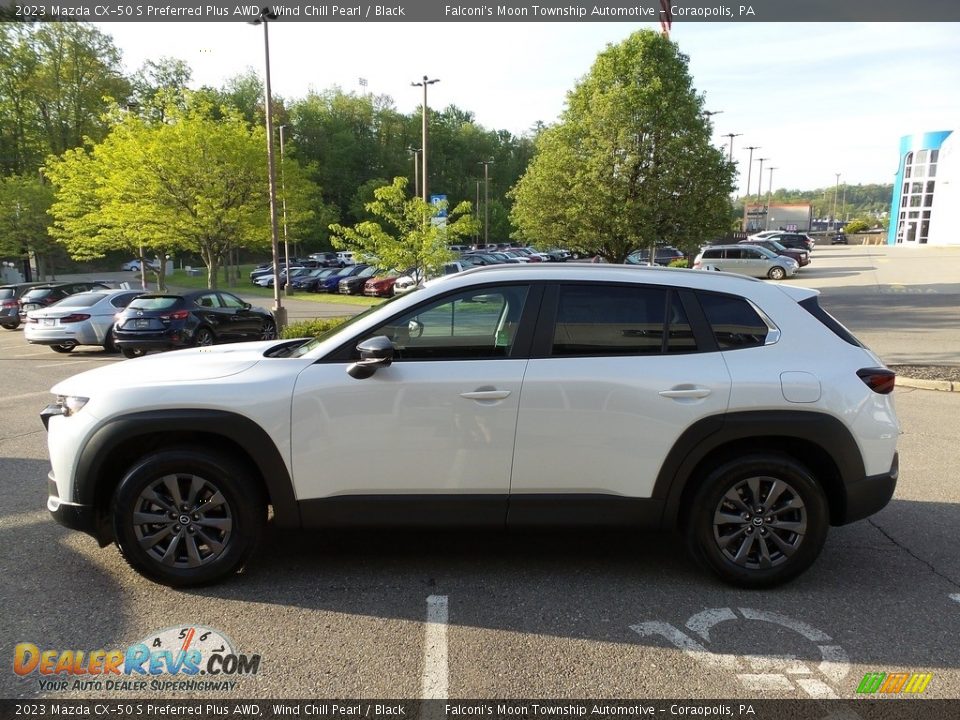 2023 Mazda CX-50 S Preferred Plus AWD Wind Chill Pearl / Black Photo #6