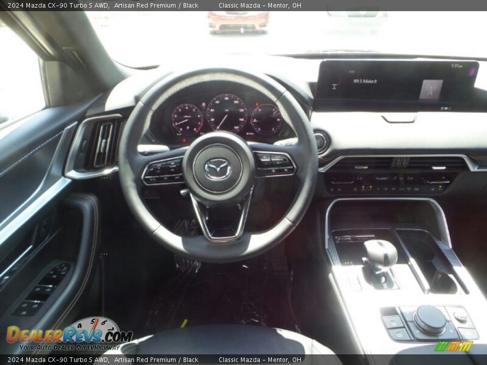2024 Mazda CX-90 Turbo S AWD Artisan Red Premium / Black Photo #4