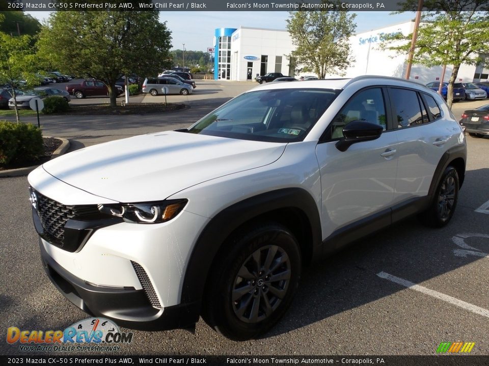 2023 Mazda CX-50 S Preferred Plus AWD Wind Chill Pearl / Black Photo #7