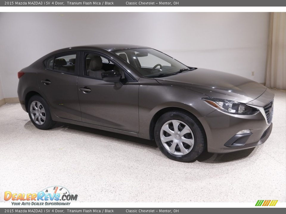 Titanium Flash Mica 2015 Mazda MAZDA3 i SV 4 Door Photo #1