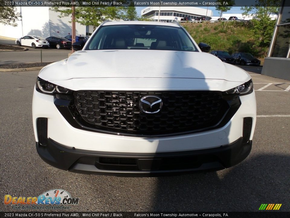 2023 Mazda CX-50 S Preferred Plus AWD Wind Chill Pearl / Black Photo #8