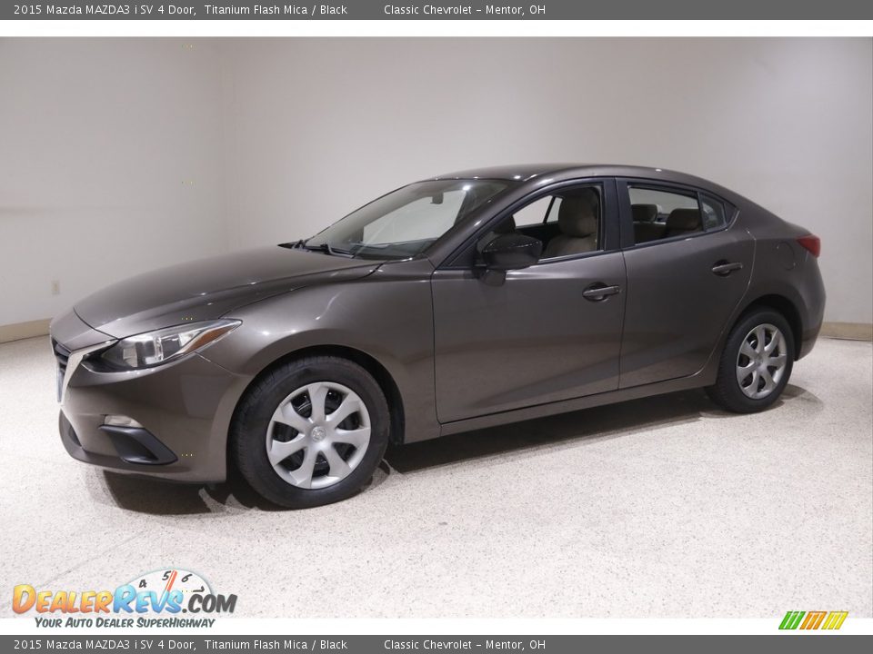 Front 3/4 View of 2015 Mazda MAZDA3 i SV 4 Door Photo #3