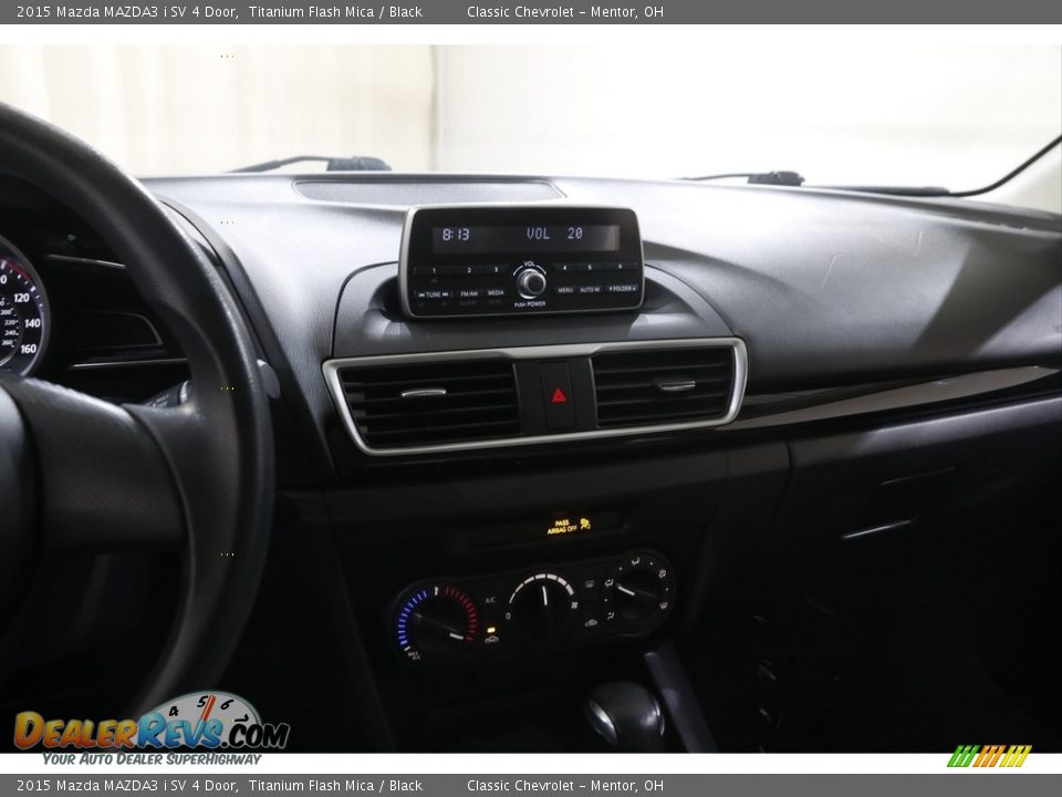 2015 Mazda MAZDA3 i SV 4 Door Titanium Flash Mica / Black Photo #8