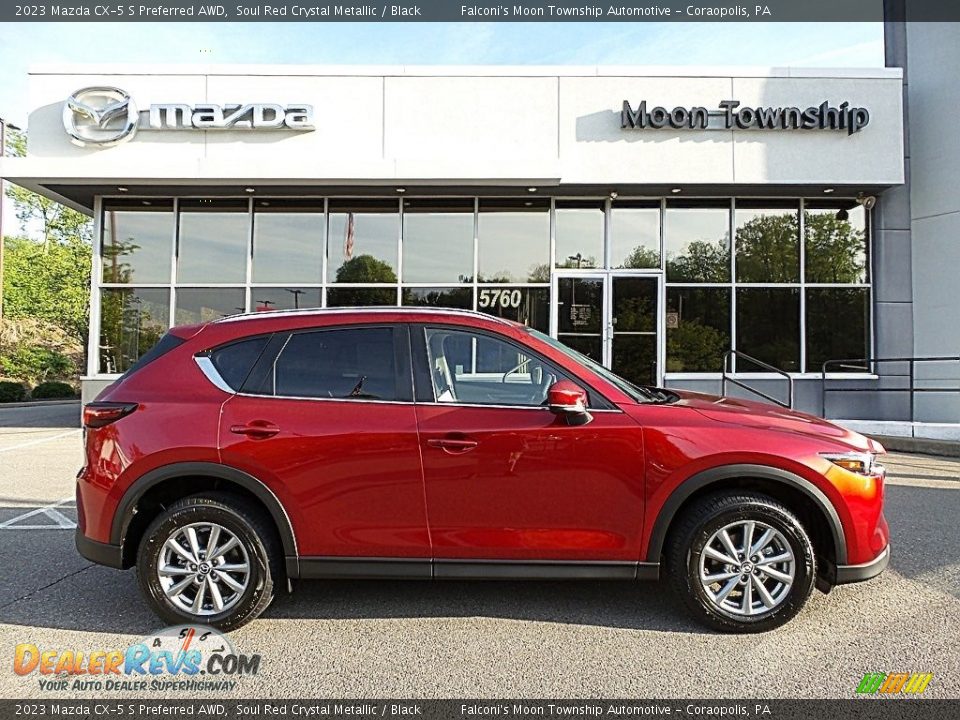 2023 Mazda CX-5 S Preferred AWD Soul Red Crystal Metallic / Black Photo #1