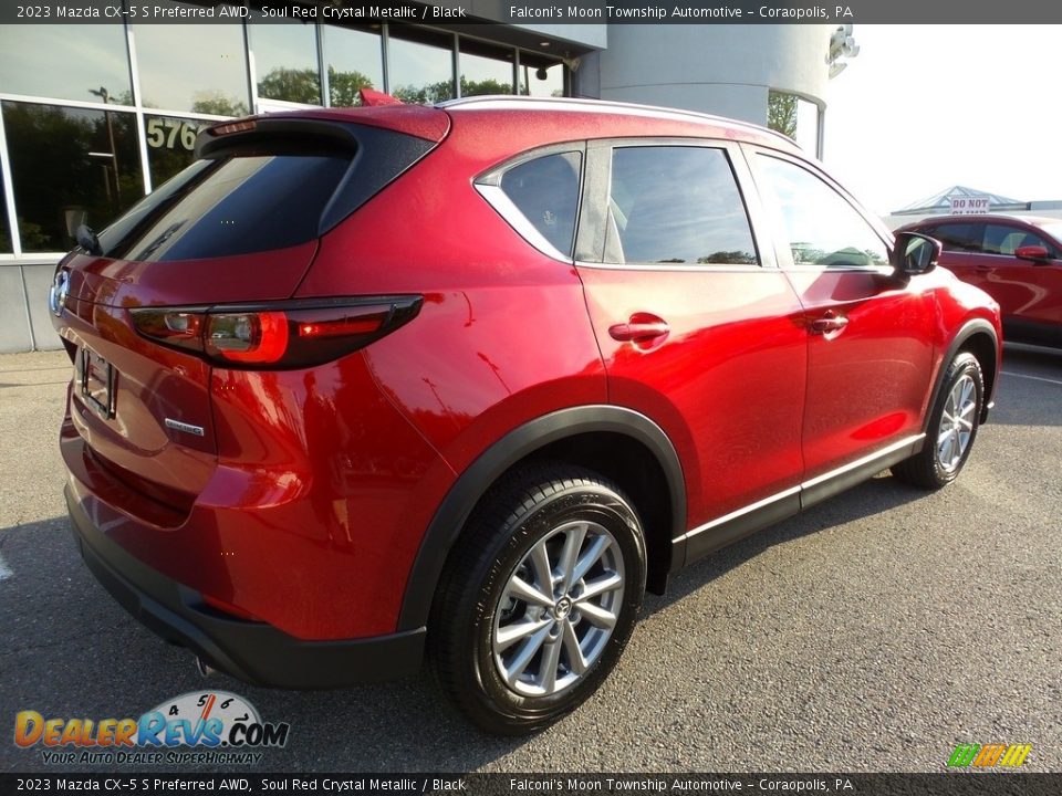 2023 Mazda CX-5 S Preferred AWD Soul Red Crystal Metallic / Black Photo #2