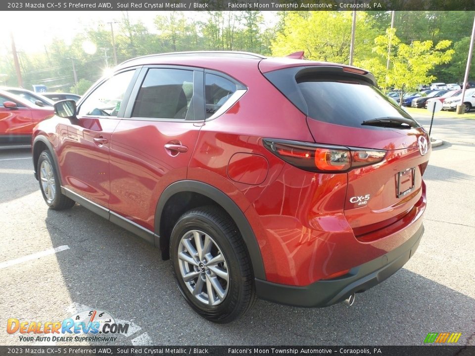 2023 Mazda CX-5 S Preferred AWD Soul Red Crystal Metallic / Black Photo #5