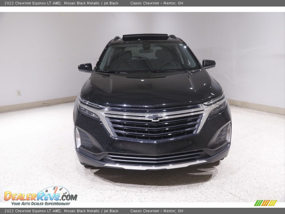 2022 Chevrolet Equinox LT AWD Mosaic Black Metallic / Jet Black Photo #2