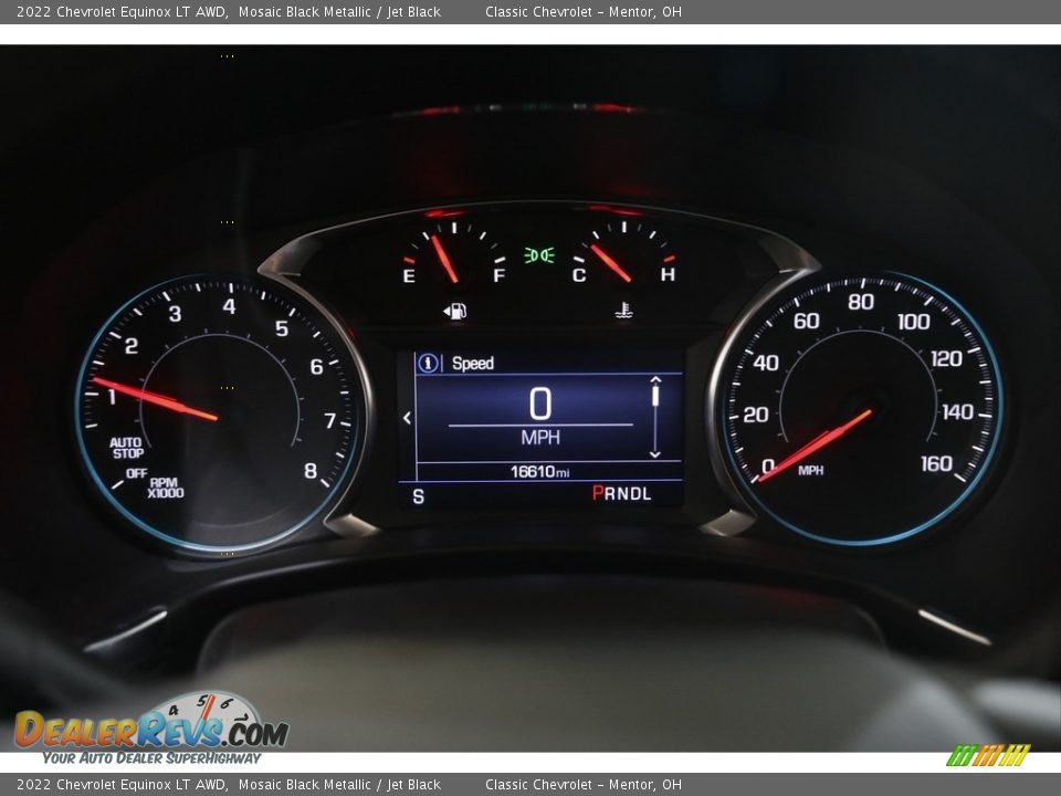 2022 Chevrolet Equinox LT AWD Mosaic Black Metallic / Jet Black Photo #8