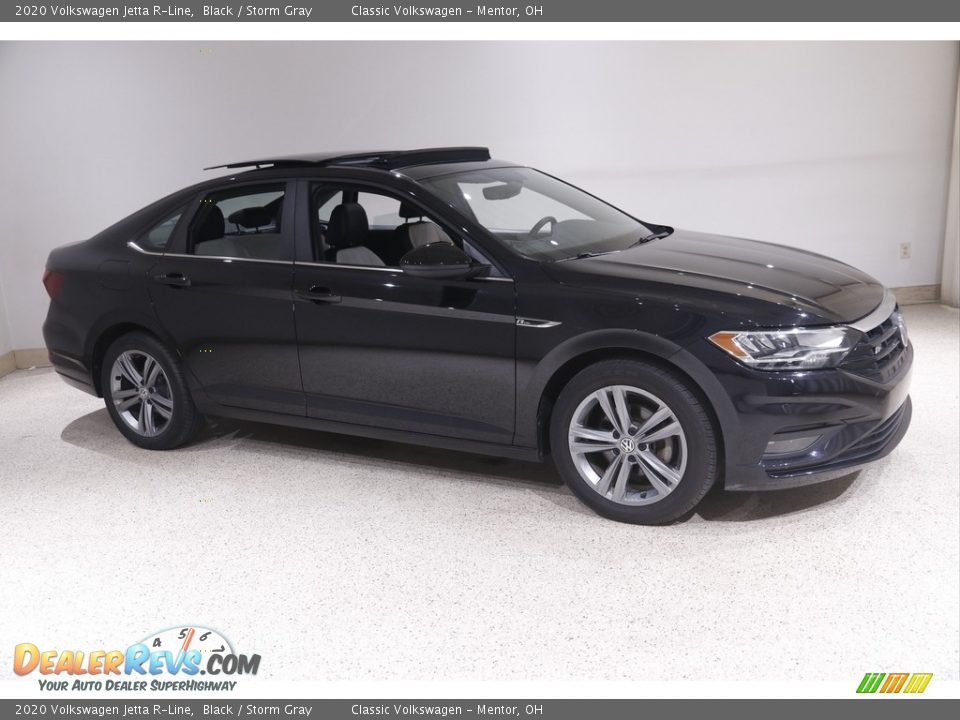 2020 Volkswagen Jetta R-Line Black / Storm Gray Photo #1