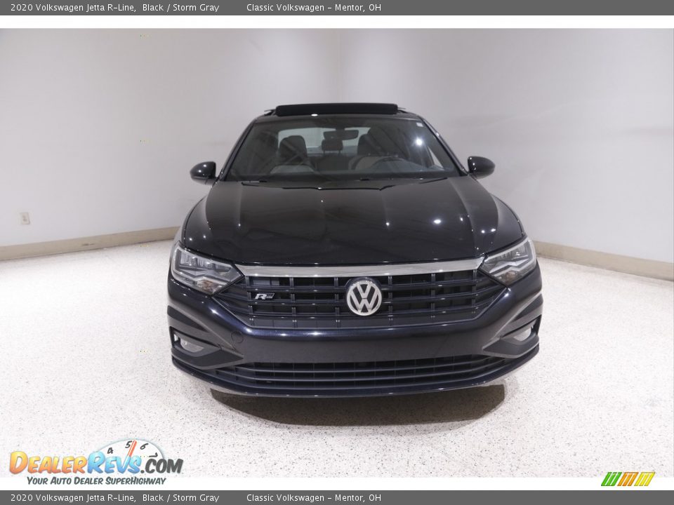 2020 Volkswagen Jetta R-Line Black / Storm Gray Photo #2