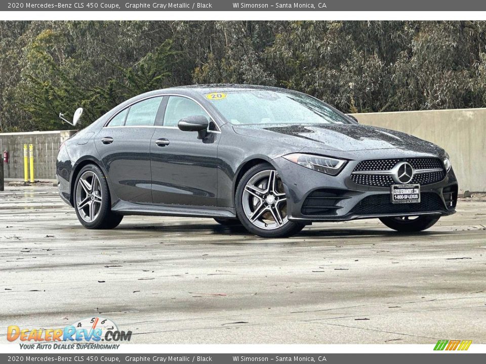 2020 Mercedes-Benz CLS 450 Coupe Graphite Gray Metallic / Black Photo #2