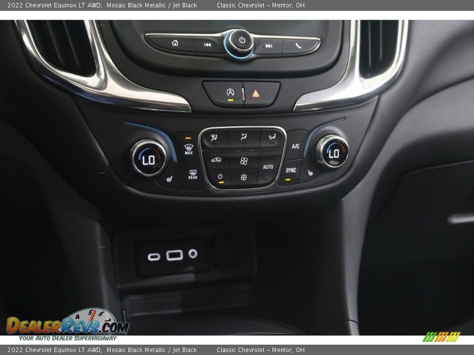 2022 Chevrolet Equinox LT AWD Mosaic Black Metallic / Jet Black Photo #14