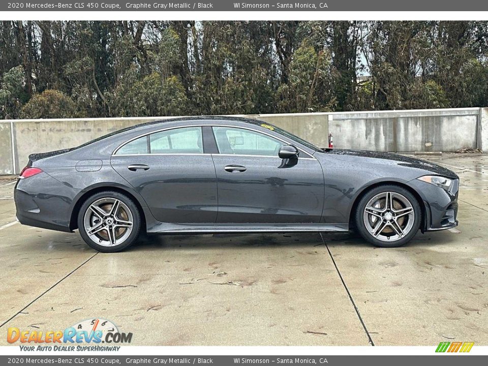 2020 Mercedes-Benz CLS 450 Coupe Graphite Gray Metallic / Black Photo #3